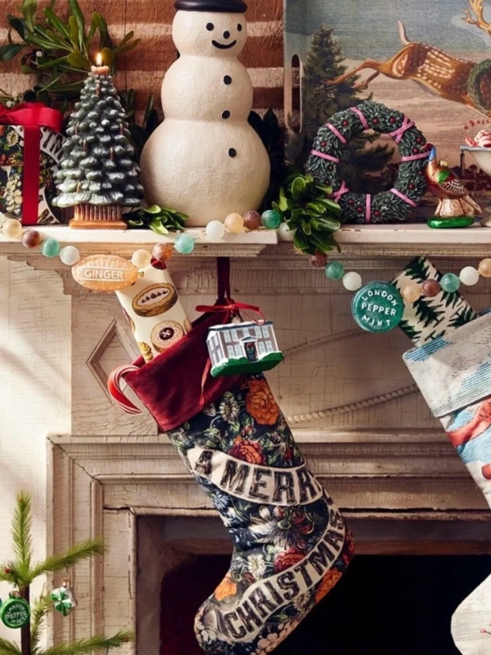 JOHN DERIAN NWT glass candy garland -60”